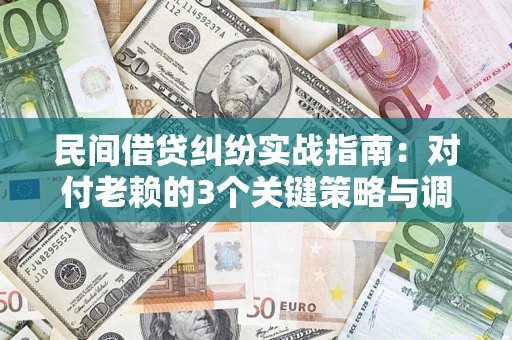 北京民间借贷纠纷实战指南：对付老赖的3个关键策略与调解盲区解析