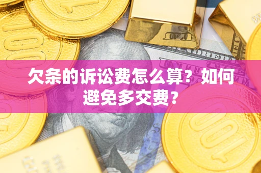 北京欠条的诉讼费怎么算？如何避免多交费？
