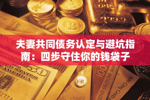 北京夫妻共同债务认定与避坑指南：四步守住你的钱袋子